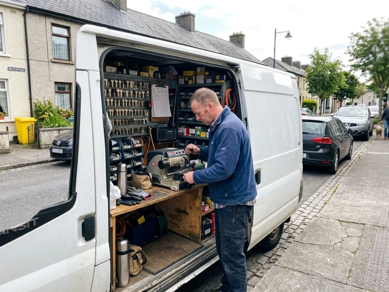 Emergency Locksmith Waterford van covering Waterford City and the surrounding towns