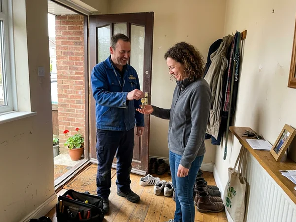 Keys handed back to a Waterford homeowner after a lockout