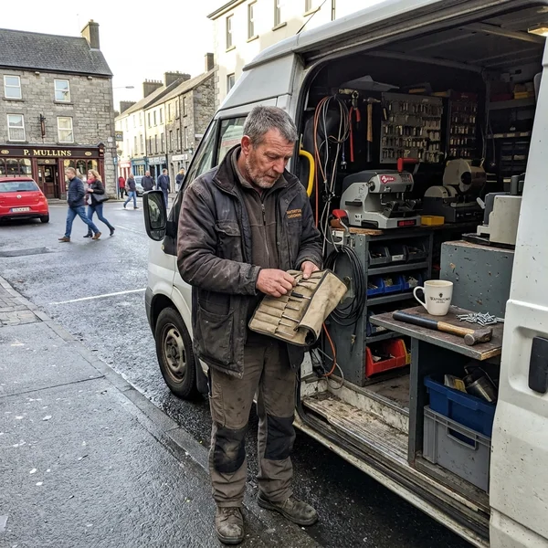Emergency Locksmith Waterford locksmith at the work van